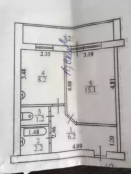 1-к кв. Самарская область, Тольятти ул. 70 лет Октября, 31 (32.9 м)
