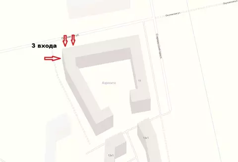 Помещение свободного назначения в Санкт-Петербург пос. Шушары, просп. ...