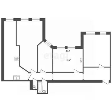 Комната Санкт-Петербург 18-я Васильевского острова линия, 21 (16.0 м)