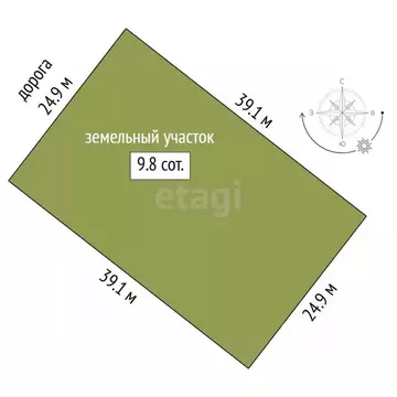 Участок в Тюменская область, Тюменский муниципальный округ, пос. ...