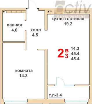 1-к кв. Свердловская область, Верхняя Пышма Гранд Успенский жилой ...