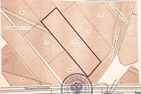 Участок в Новгородская область, Новгородский район, Савинское с/пос, ...