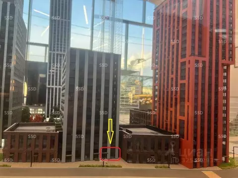 Торговая площадь в Москва Левел Южнопортовая жилой комплекс, 14 (59 м)