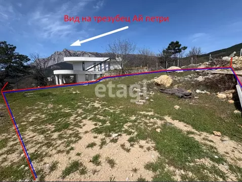 Участок в Крым, Ялта муниципальный округ, Гаспра пгт ул. Горького (9.0 ...