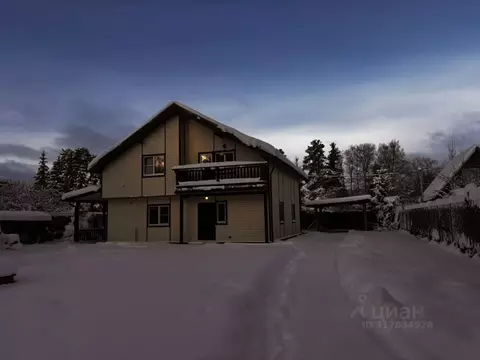 Коттедж в Ленинградская область, Всеволожский район, Рахьинское ...