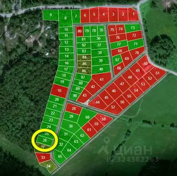 Участок в Ленинградская область, Выборгский район, Полянское с/пос  ...