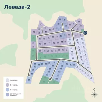 Участок в Ленинградская область, Всеволожский район, Куйвозовское ...