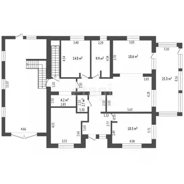 Дом в Мордовия, Саранск городской округ, Луховка рп ул. Пригородная, 1 ...