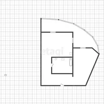 1-к кв. Бурятия, Улан-Удэ просп. 50-летия Октября, 1 (41.9 м)