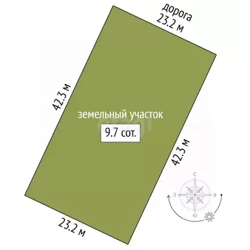 Участок в Мордовия, Лямбирский район, Берсеневское с/пос, Альтерра кп  ...