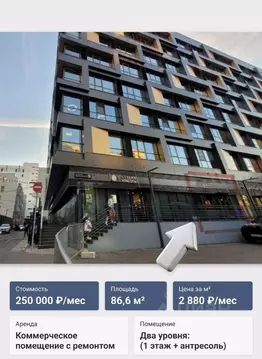 Помещение свободного назначения в Москва Нижняя Красносельская ул., ...