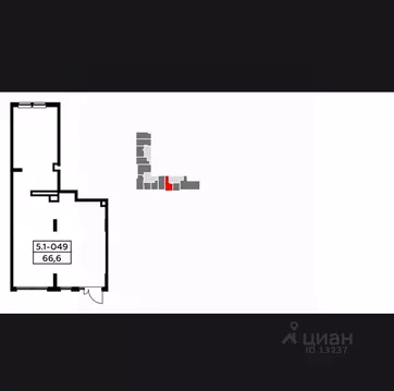 Торговая площадь в Москва просп. Прокшинский, 5 (68 м)