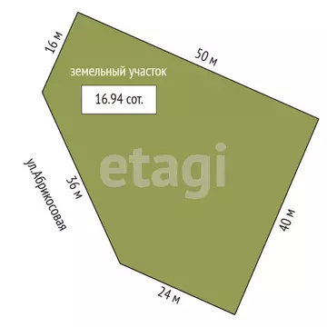 Участок в Симферопольский район, село Родниково (16.94 м)