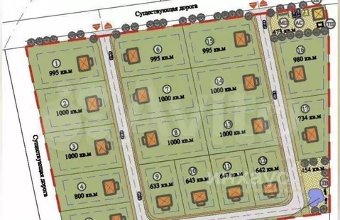 Участок в Ленинградская область, Ломоносовский район, Пениковское ...