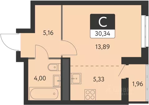 Студия Свердловская область, Екатеринбург Спутник-1 жилой комплекс ...