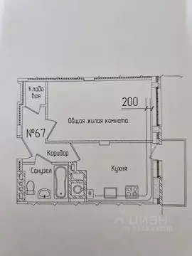 1-к кв. Тульская область, Тула Петровский квартал мкр, ул. Летчика ...