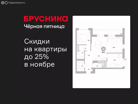 2-комнатная квартира: Санкт-Петербург, Василеостровский район, ЖК ...