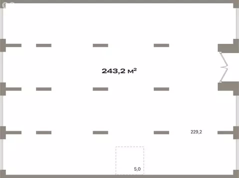 Помещение свободного назначения (234.19 м)