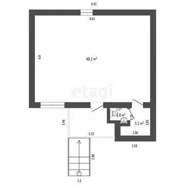Помещение свободного назначения в Башкортостан, Стерлитамак Солнечный ...