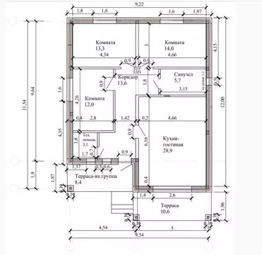 Дом в Краснодарский край, Темрюк ул. Декабристов, 30 (91 м)