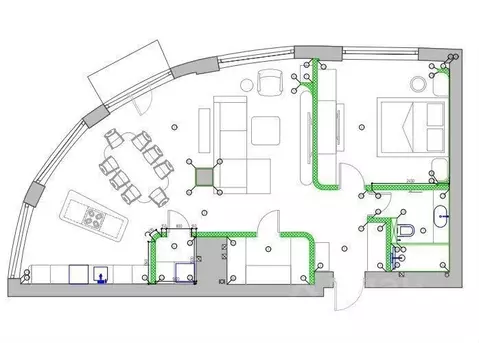 2-к кв. Свердловская область, Екатеринбург ул. Радищева, 24 (82.0 м)