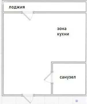 Квартира-студия: Барнаул, улица Советской Армии, 71 (25.6 м)