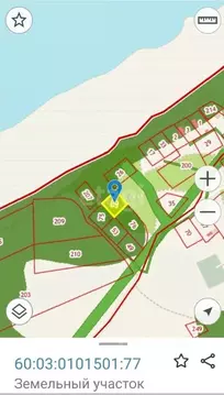 Участок в Псковская область, Гдовский район, Спицинская волость, д. ...