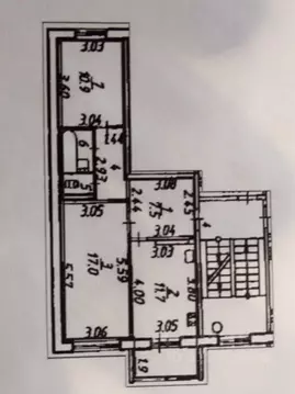 2-к кв. Псковская область, Псков ул. Юности, 5 (54.0 м)