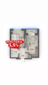 1-к кв. Рязанская область, Рязанский район, Дядьковское с/пос, с. ...