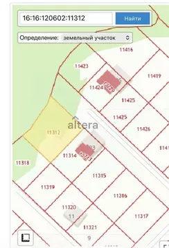 Участок в Татарстан, Казань ул. 8-я Рождественская (9.3 сот.)