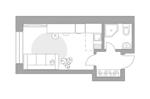 Квартира-студия: Балашиха, 39-й микрорайон, жилой комплекс Пехра, к8 ...