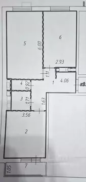 2-к кв. Москва № 61 кв-л, 14 (61.9 м)