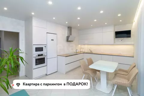 3-к кв. Тюменская область, Тюмень ул. Пожарных и Спасателей, 3к1 (98.0 ...