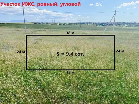 Участок в Крым, Симферопольский район, с. Трудовое ул. Энтузиастов ...