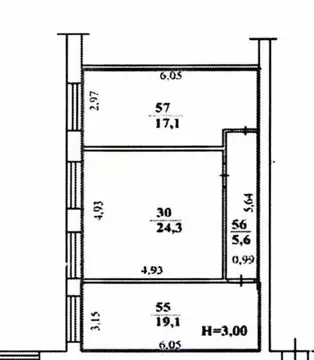 Офис в Волгоградская область, Волгоград ул. Скосырева, 5 (66 м)