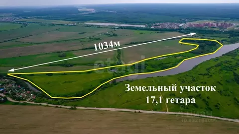 Участок в Томская область, Томск ул. Сенная Курья (1712.5 сот.)