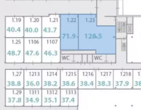 Офис в Москва ул. Ленинская Слобода, 26С5 (200 м)