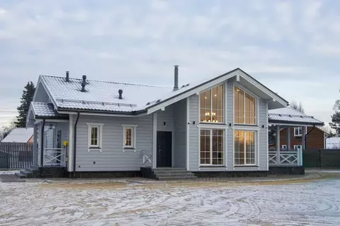 Коттедж в Ленинградская область, Всеволожский район, Лесколовское ...