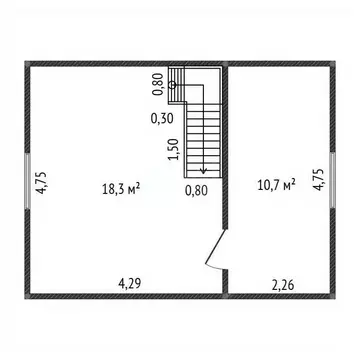 Дом в Башкортостан, Уфа Дружба СНТ, 159 (71 м)