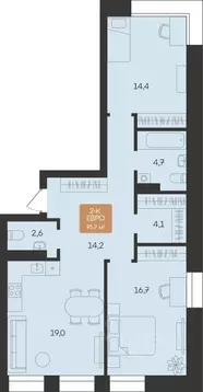 2-к кв. Ямало-Ненецкий АО, Новый Уренгой Созидателей мкр, Атмосфера. ...