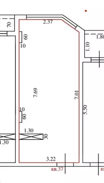 Студия Краснодарский край, Сочи ул. Ленина, 290/7 (24.0 м)