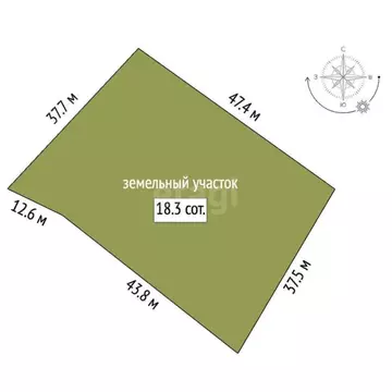 Участок в Владимирская область, Петушинское муниципальное образование, ...