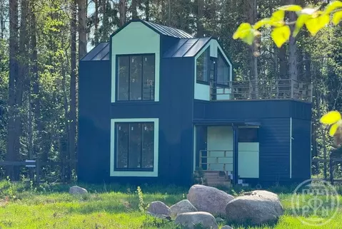 Дом в Ленинградская область, Выборгский район, Полянское с/пос, ...