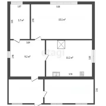 Дом в Владимирская область, Суздальский район, Новоалександровское ...