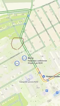 Участок в Омская область, Омск Старый Кировск мкр, пос. Новостройка,  ...