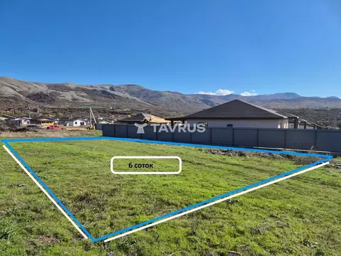 Участок в Крым, Симферопольский район, Добровское с/пос, с. ...