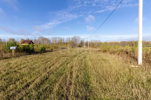 Участок в Тюменская область, Тюменский муниципальный округ, с. Кулига  ...
