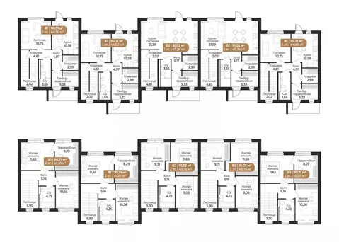 Таунхаус в Ленинградская область, Всеволожск ш. Южное (91 м)