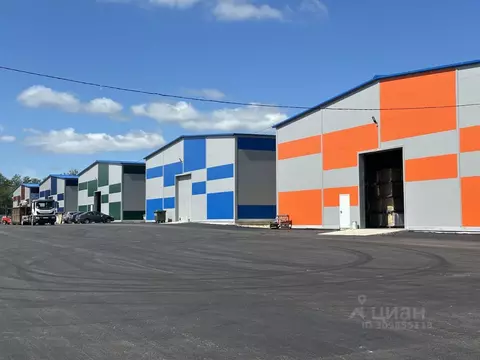 Склад в Ленинградская область, Гатчинский район, Вайялово промышленная ...