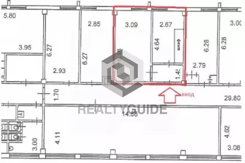 Офис в Москва ул. Кулакова, 20к1 (35 м)
